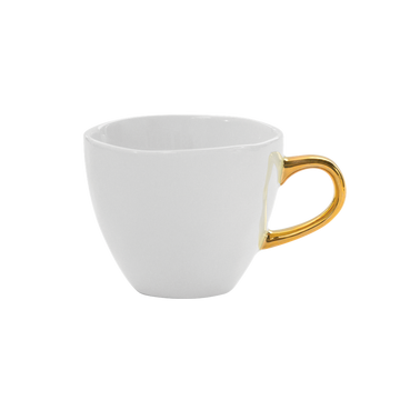 Coffee Cup | Set of 4 | Good Morning | White