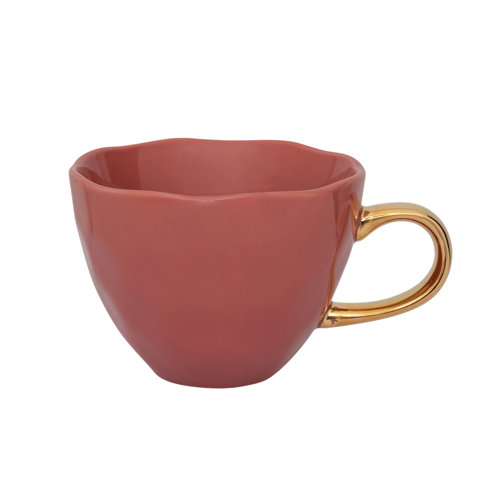 Coffee Cup | Set of 4 | Good Morning | Apricot