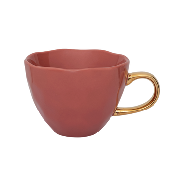 Coffee Cup | Set of 4 | Good Morning | Apricot