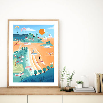 Pauanui & Tairua in pastel