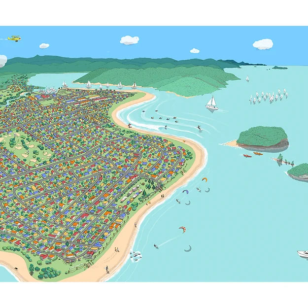 Whangamata Map whangamata-map