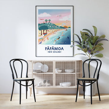 Papamoa in Pastel