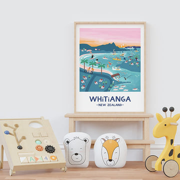 Whitianga in Pastel