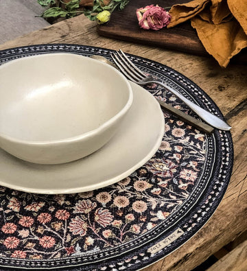 Vinyl Placemat | Beija Flor | Bohemian | Spring
