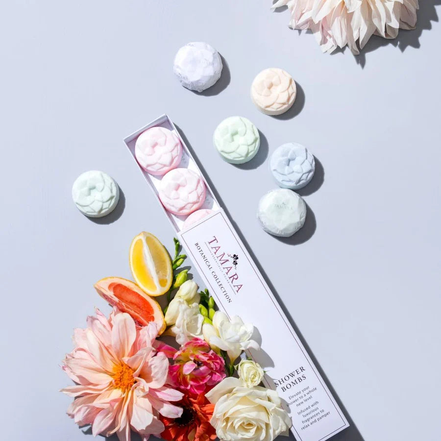 Shower Bombs | Botanical gift pack | Box of 5