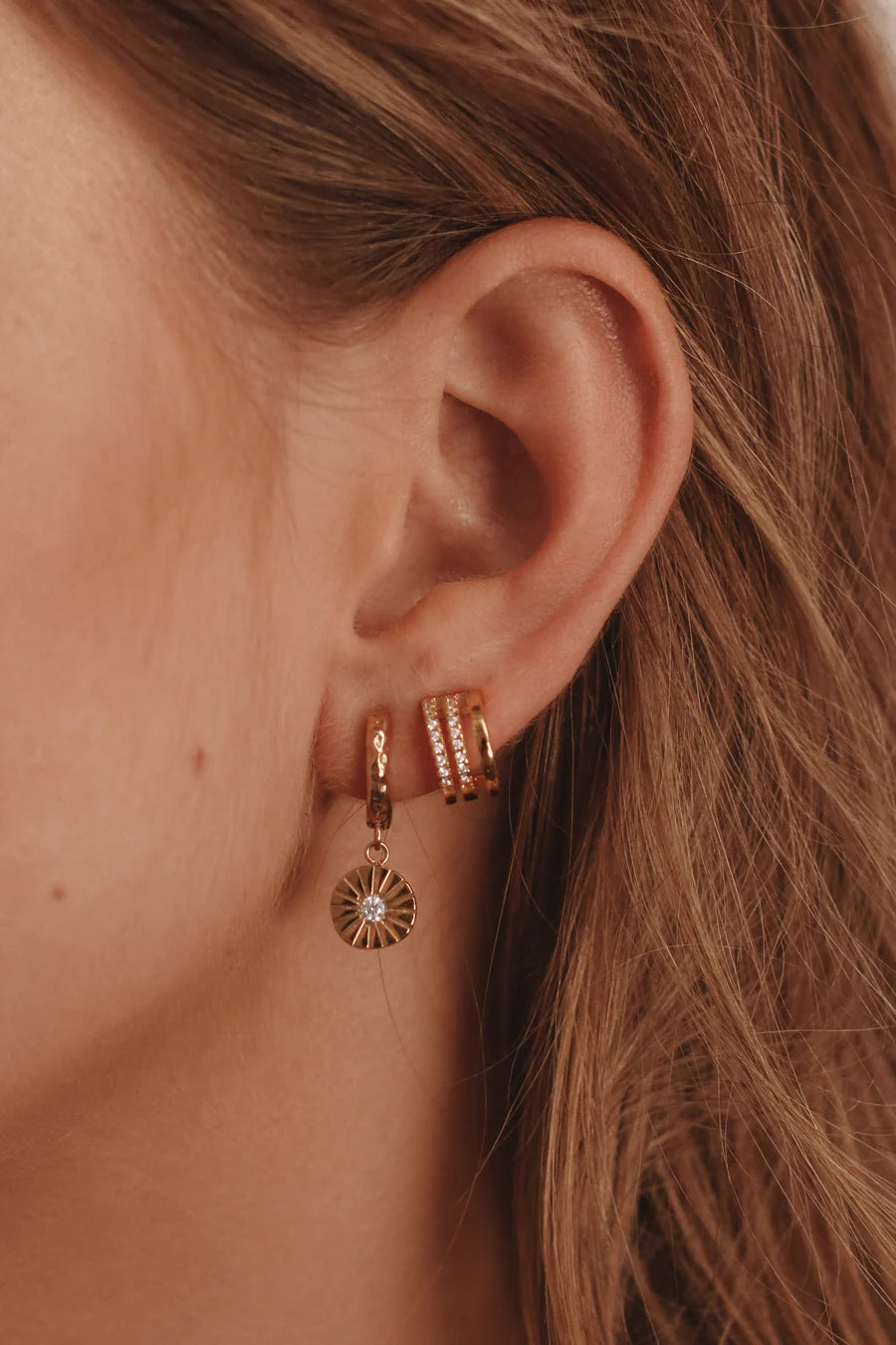 Charmaine | Earrings | Gold
