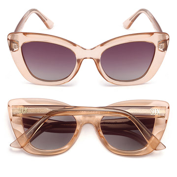 SOEK. | EDEN Crystal l 100% Plant Based Frame l Smoky Polarised Lens