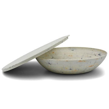 Serving bowl with a lid | Sand