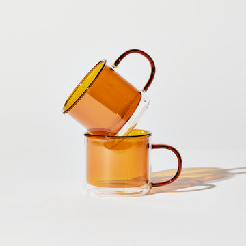 Double Trouble Cups in Amber