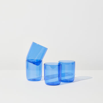 Belly Set of 4 Cups in Blue