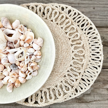 Jute Placemat or Trivet | Round