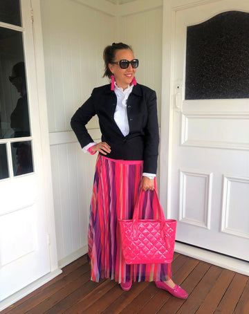 Remi Tote Bag | Hot Pink
