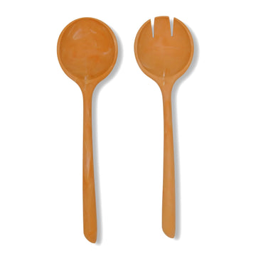 Salad Servers | Peach