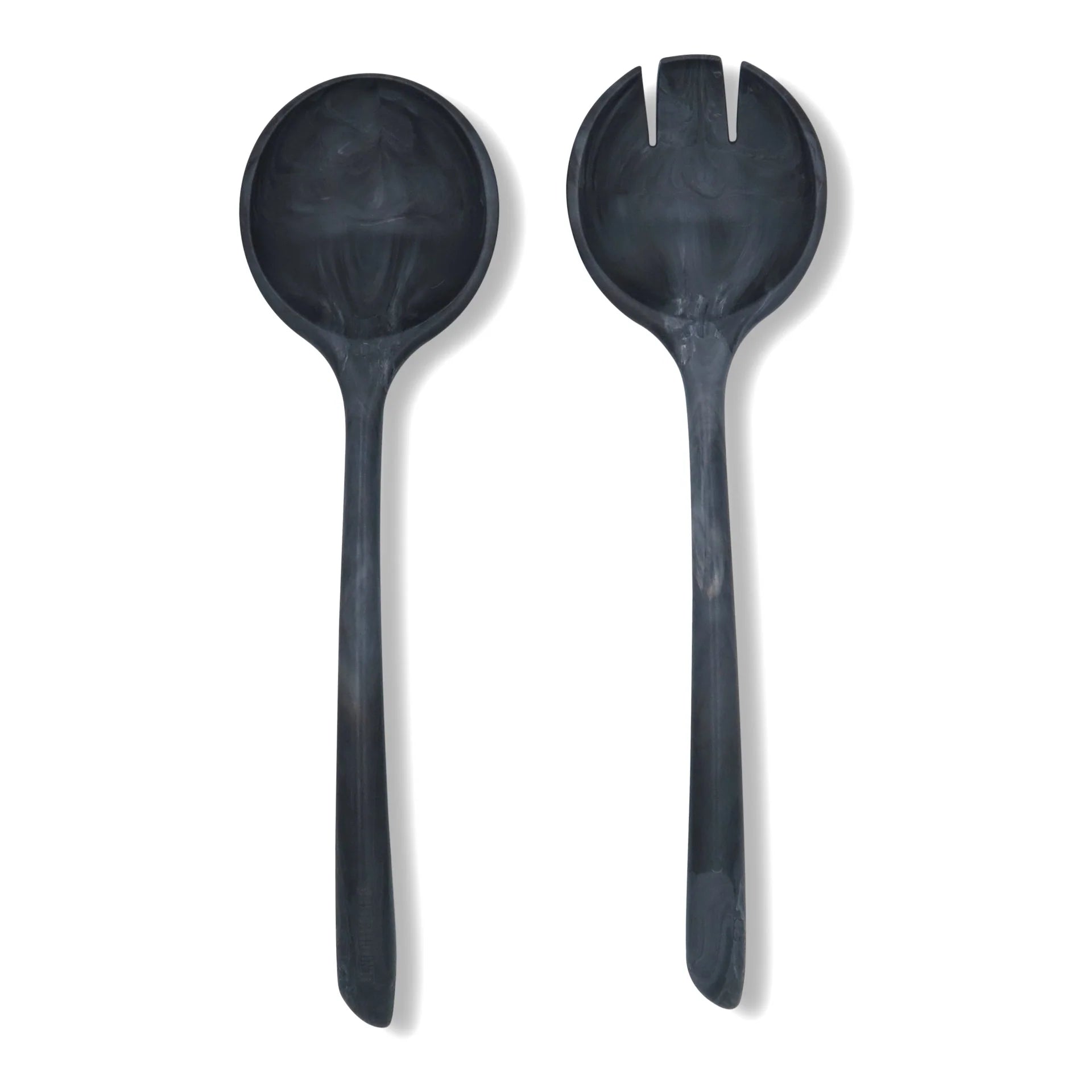 Salad Servers | Charcoal
