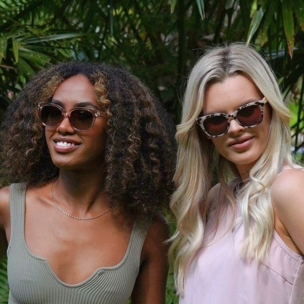 SOEK. | LILA GRACE IVORY TORTOISE l Brown Polarized Lens l White Maple