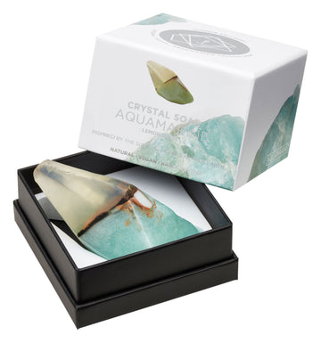 Aquamarine Crystal Soap | Lemongrass