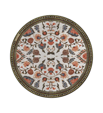 Vinyl Placemat | Beija Flor | Bohemian | Garden White