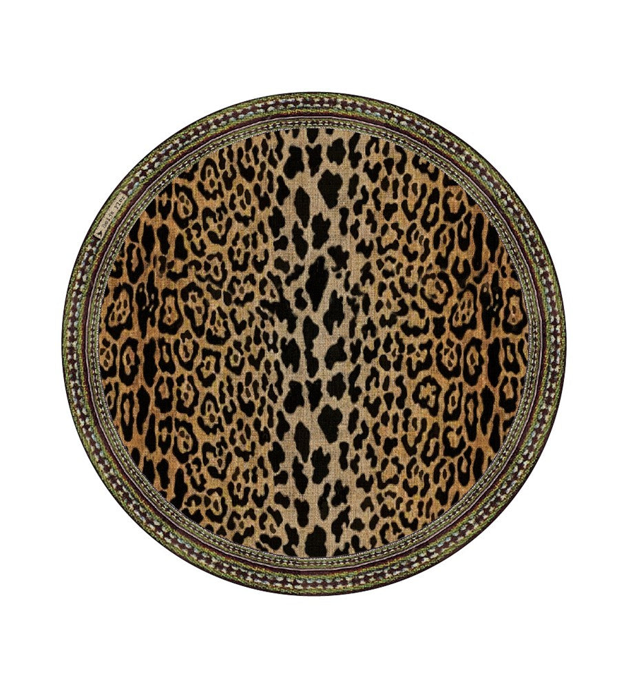 Vinyl Placemat | Beija Flor | Leopard