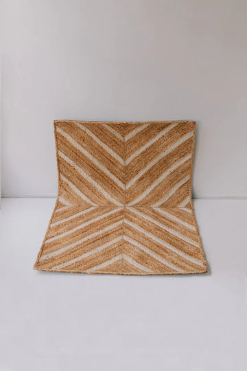 Jute Mat | Chevron