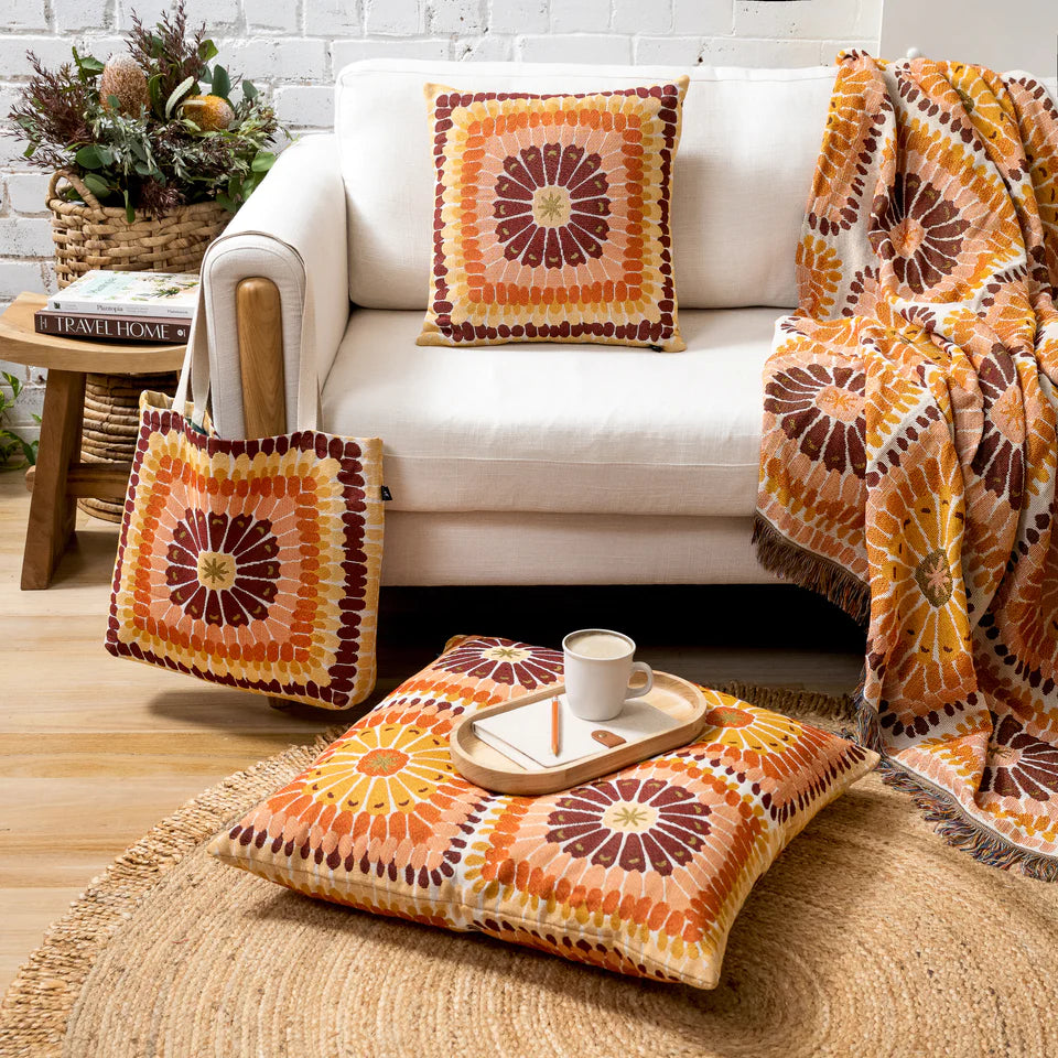 'Eight Days a Week' | Woven Scatter Cushion Cover