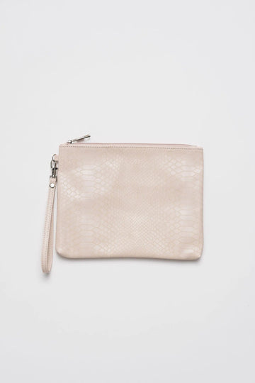 Clutch | Croc Soft Blush Bag