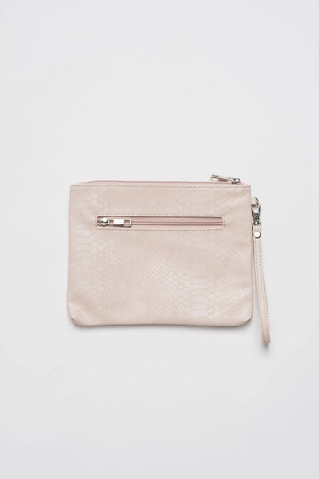 Clutch | Croc Soft Blush Bag