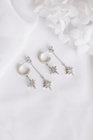 Phoenix | Earrings | Gold and Silver