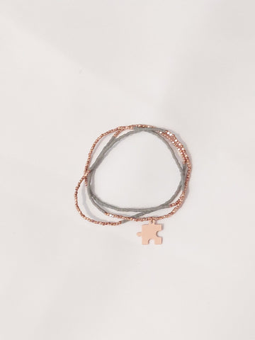 Bracelet | Rose Beads