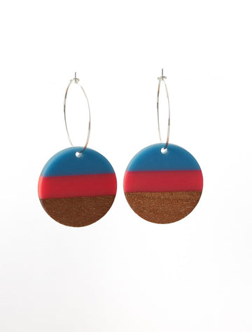 Earrings | Ruby Round