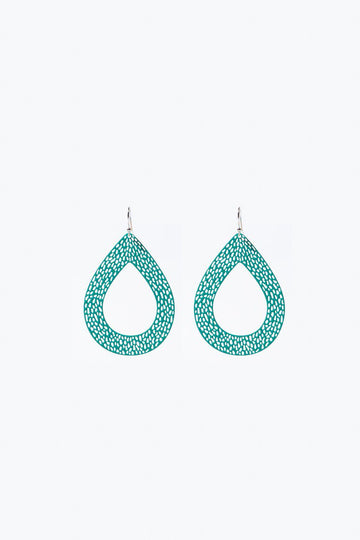 Teardrop Earrings | Oceana Green
