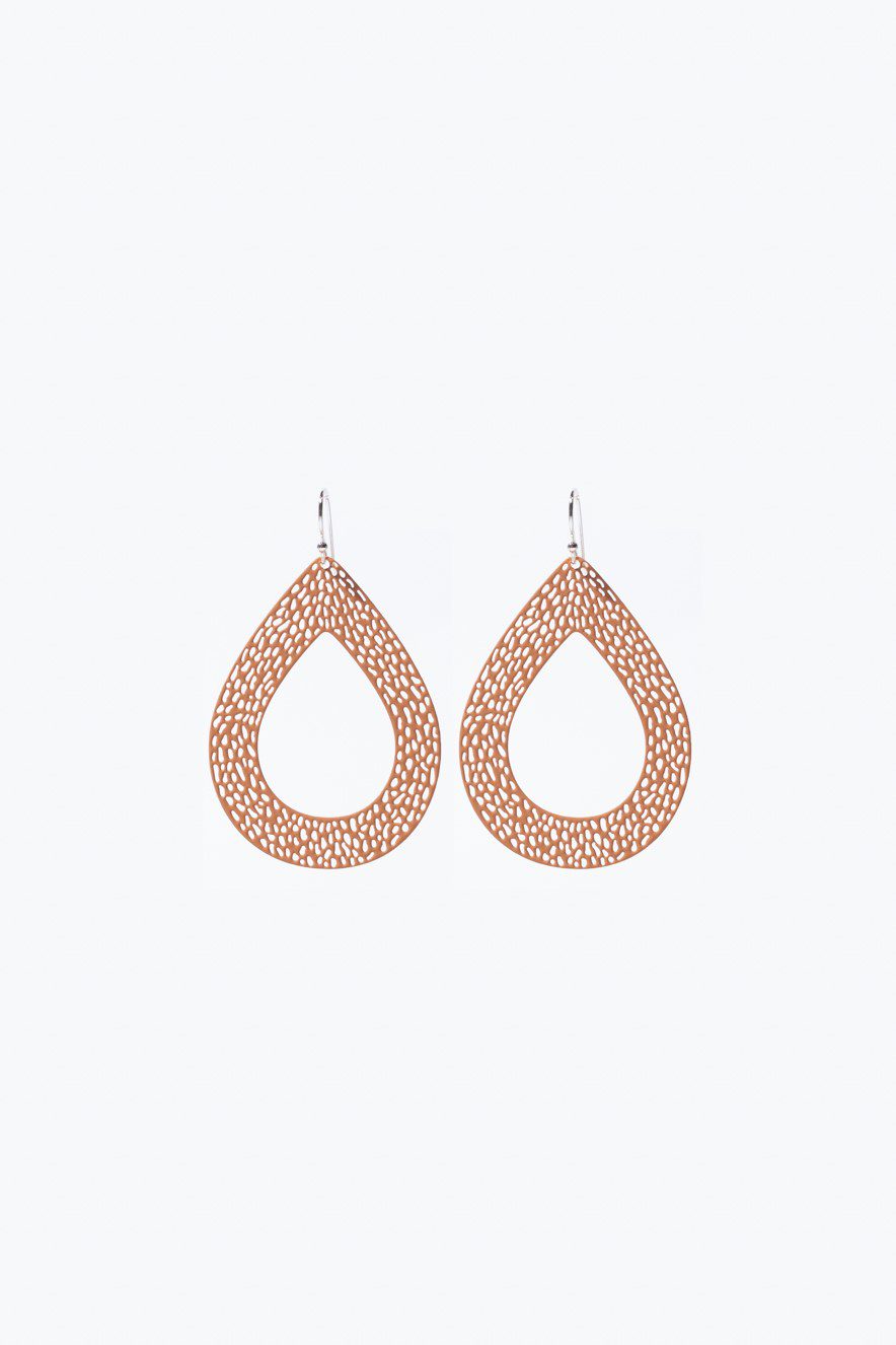 Teardrop Earrings | Oceana Rust