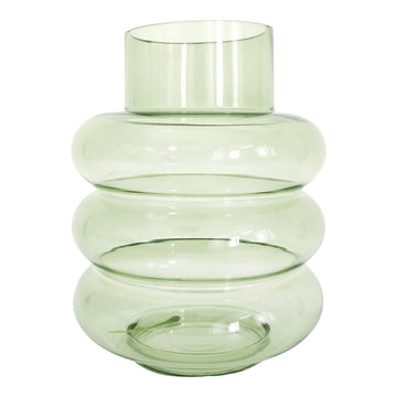Ring Glass Vase | Sage | Medium