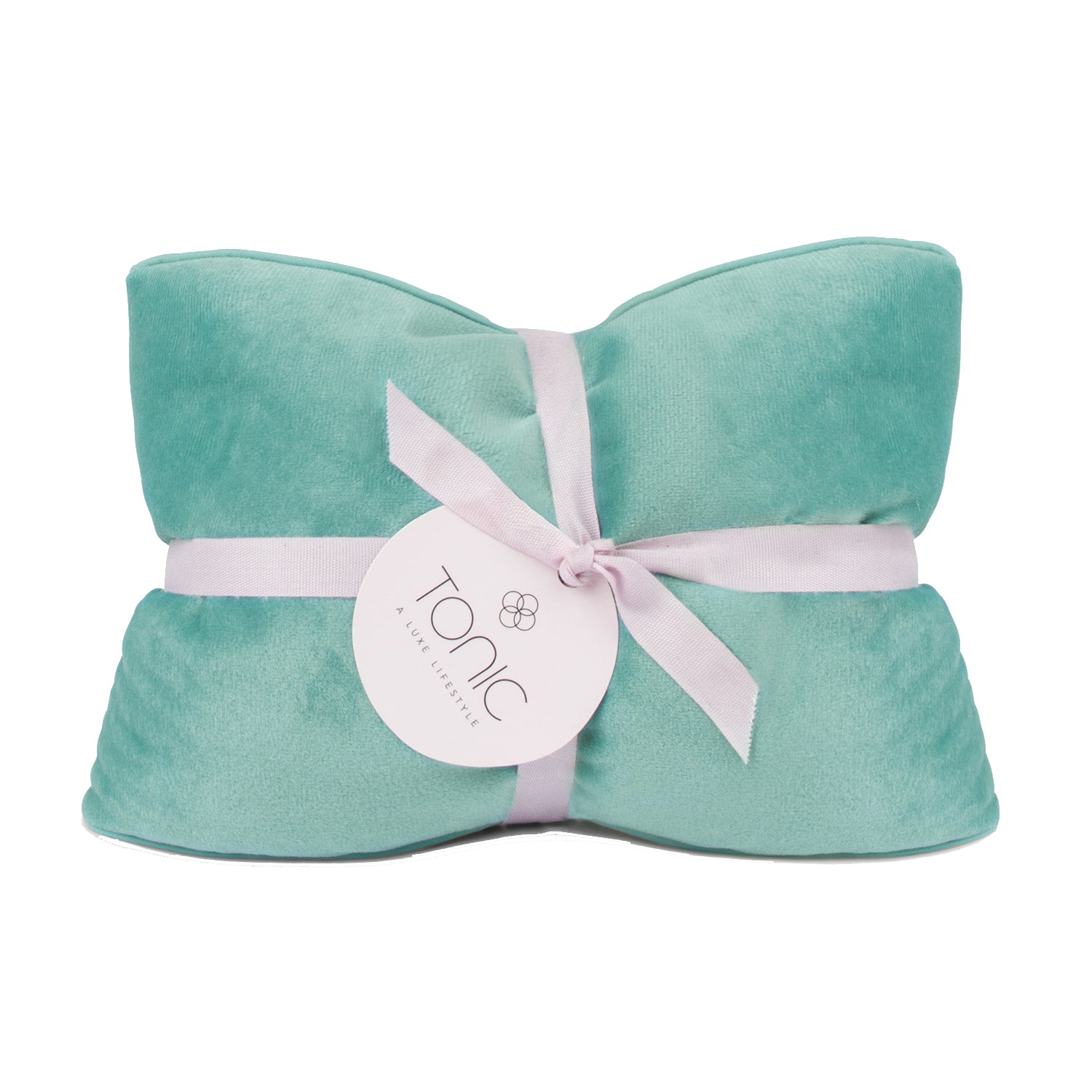 Heat Pillow | Luxe Velvet Seafoam